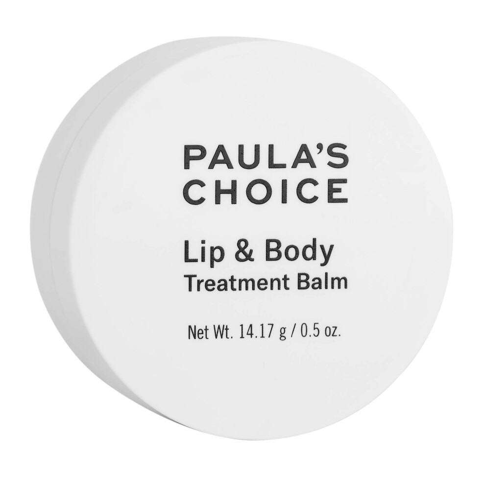 Paula's Choice LIP & BODY Emollient Treatment Balm  Beeswax & Shea Butter  Moisture for Eczema-Prone & Dry Skin  0.5 Ounce