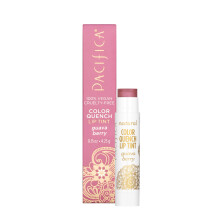 Pacifica Tönender Lippenbalsam - Feuchtigkeitsspendend, Guava Berry Geschmack - Klar - mit Kokosöl