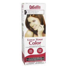 CoSaMo Love Your Color Farba do włosów 776 Jasnozłoty brąz (3 sztuki w zestawie)
