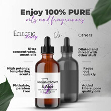 Agurk mynt linned spray 8 ounces - eklektisk dame ark og linnedspray - ingen kunstige farver parabener eller konserveringsmidler - langvarig duft