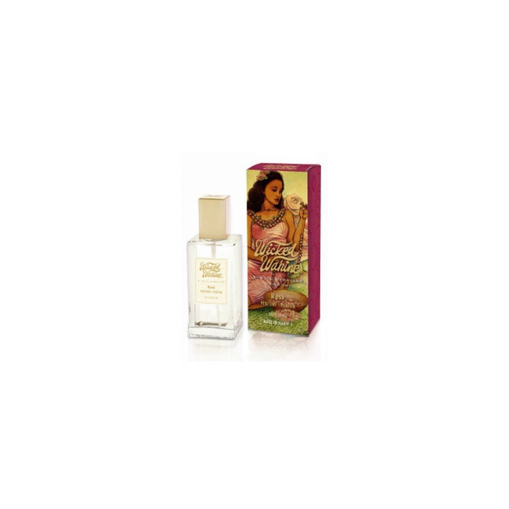 Zl Wahine - Dhg_ Wicked Wahine Rose Perfume From Hawaii - 3 Fl. Oz White