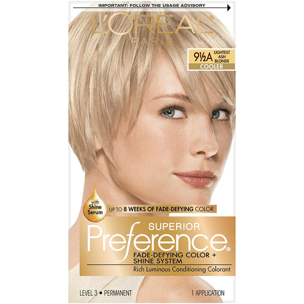 Lor? L Paris Red/Orange L'oreal Superior Preference - 9-1/2A Lightest Ash Blonde (Cooler) 1 Each