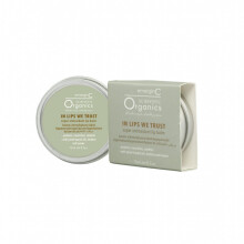 emerginC Scientific Organics In Lips We Trust Super Antioxidant Lip Balm Tube - Shea Butter + Coconut Oil Lip Repair Treatment for Dry Chapped Lips