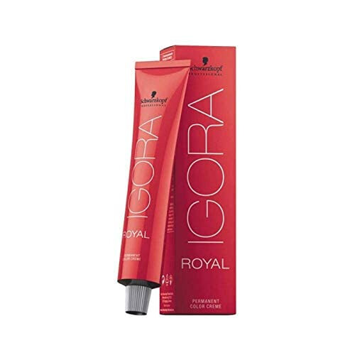 Schwarzkopf Schwarzkopf Professional Igora Royal Μόνιμη Βαφή Μαλλιών 8-77 Ξανθό Ανοιχτό Χάλκινο 60 γραμμάρια 1
