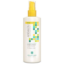 Andalou Naturals Haarspray mit mittlerem Halt, Sonnenblume und Zitrusfr  chte - 8.2 fl oz