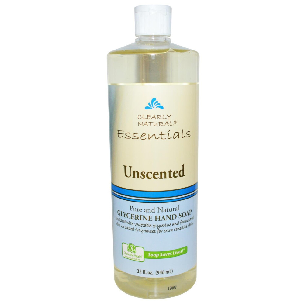 Jasne Prirodzen Clearly Natural Hand Soap - Liquid - Unscented - Refill - 32 Oz