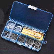 Pro Steel Eyeglasses Repair Tool Kit Sunglasses Spectacles Screw