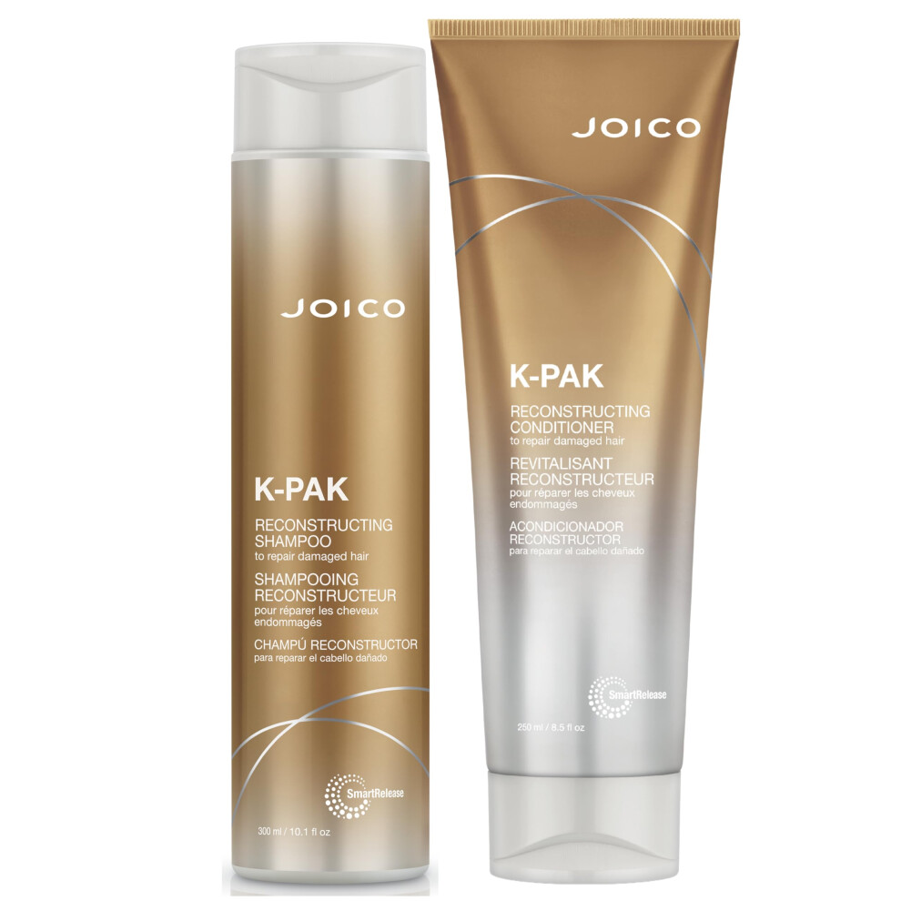 Joico K-PAK Daily Shampoo and Conditioner Set to Repair Damage  10.1-Ounce