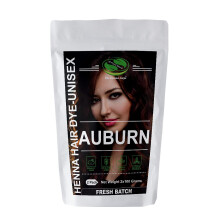 2 pakker Auburn Henna h?r- og sk?gfarve/farve 100 gram - Naturlig h?rfarve Plantebaseret h?rfarve - The Henna Guys