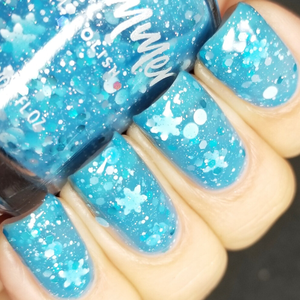 Kbshimmer Snow Much Fun Nail Polish- 0.5 Oz Full Sized Bottle