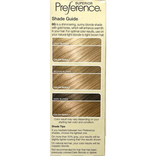 L'Oreal Superior Preference - 8G Biondo Dorato (Caldo) 1 Cada (Confezione da 4) 2