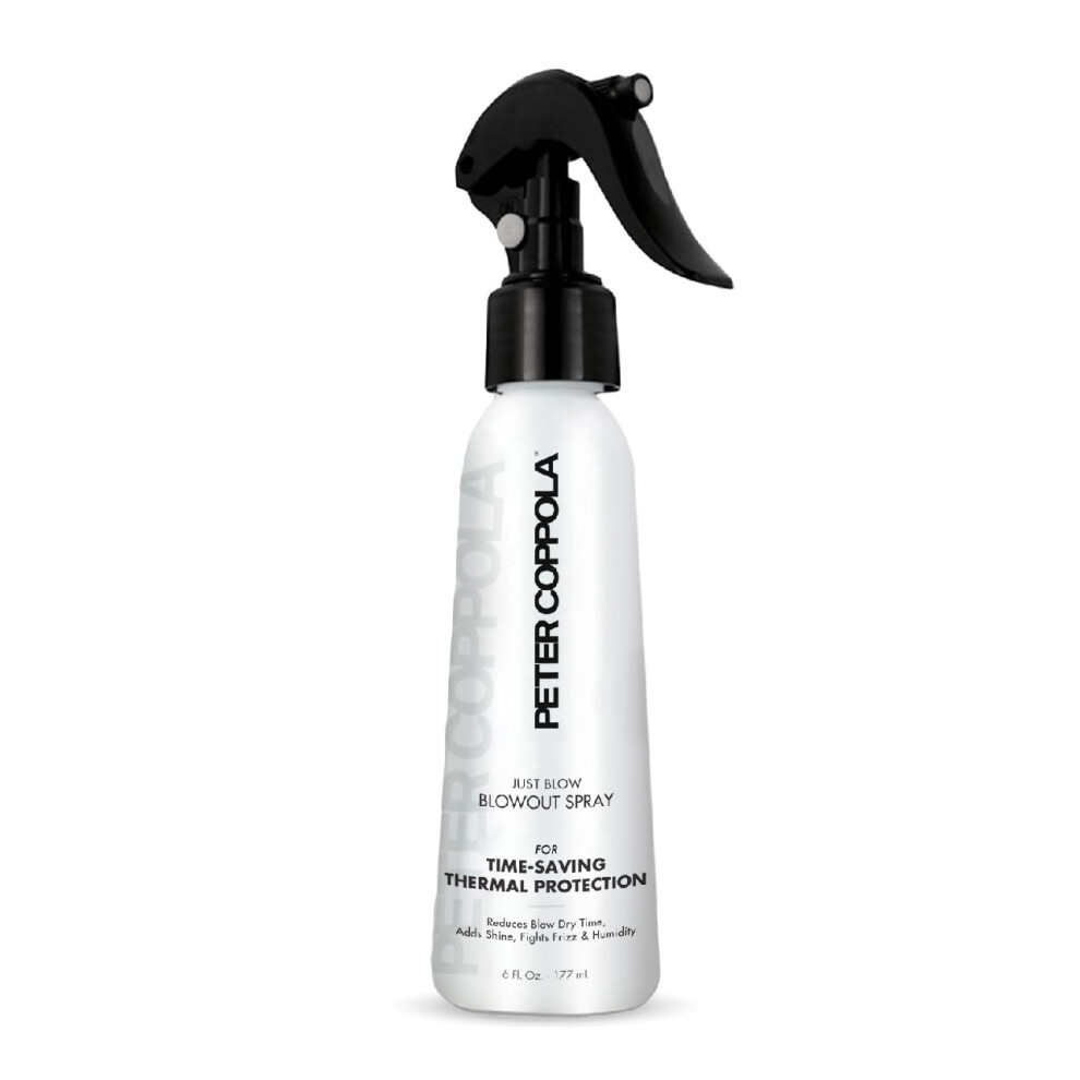 PETER COPPOLA Just Blow - Spray thermo-protecteur pour brushing, anti-frisottis, lissage et lissage de tous types de cheveux - Revitalise et ajou