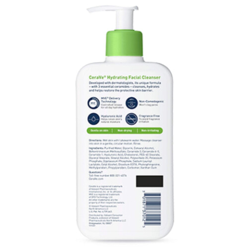 CeraVe CeraVe Hydrating Cleanser  355ml 1