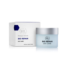 HL Holy Land Cosmetics Bio Repair Day Care with Vitamin E  Elastin and Collagen to Reduces Lines  Wrinkles and Soothe Damaged Skin  1.7 fl.oz