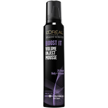 L'Oreal Advanced Hairstyle/Paris - Boost It Volume Inject Mousse - Extra starker Halt - Nettogewicht 8,3 oz (235 g) pro Dose - 4er-Packung