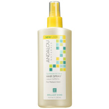 Andalou Naturals Haarspray mit mittlerem Halt, Sonnenblume und Zitrusfr  chte - 8.2 fl oz