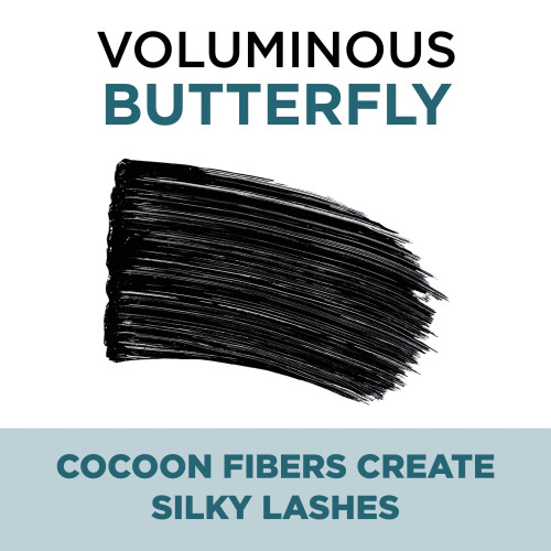 L'Oréal Paris Voluminous Butterfly Waterproof Mascara, Schwarz (Packung mit 2) 2