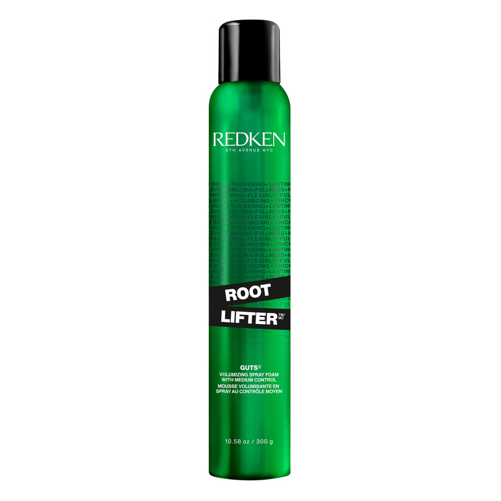 Redken Root Lifter Volumizing Spray Foam | For All Hair Types | Provides Body  Volume & Anti-Frizz Protection | Medium Control | 10.58 Oz