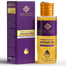 Desert Beauty Olej arganowy 4 uncje Olejek do wlosw do suchych, zniszczonych wlosw Odzywka bez splukiwania Nawilzajaca, wzmacniajaca Naturalnie Nie
