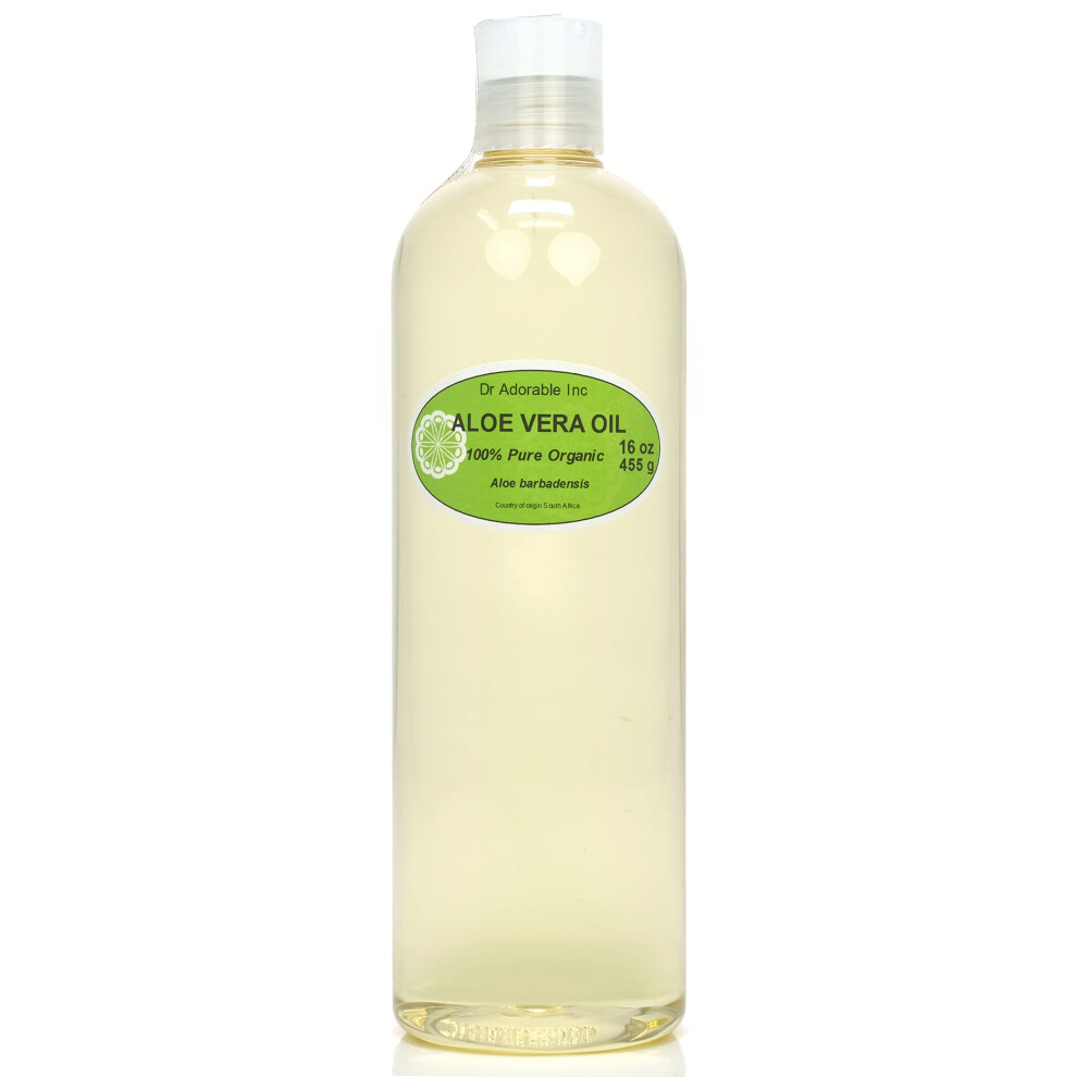 Dr Adorable - 16 Oz - Huile D'aloe Vera - 100 % Pure, Naturelle Et Biologique-image