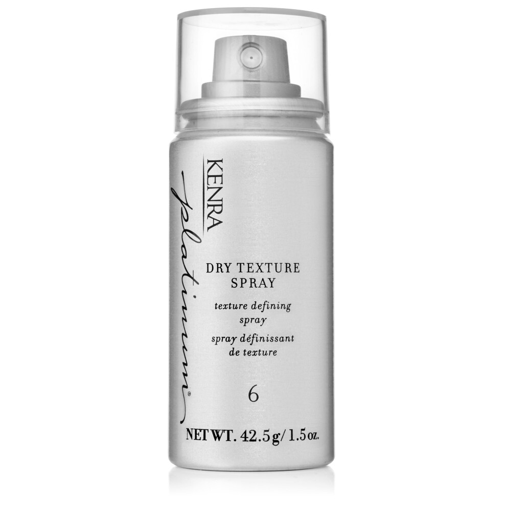 Kenra Platinum Dry Texture Spray 6 | Texture Defining Styler | Increases Texture & Fullness | Absorbs Oils & Impurities | Ultra-Lightweight  Non-Dryin