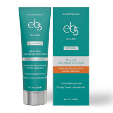 eb5 Mens Allt-i-ett Anti-Aging Face Cream | Formulerad med retinol vitaminer E B5 och A fr att terfukta, minska linjer och lugna rakbrnna - 4
