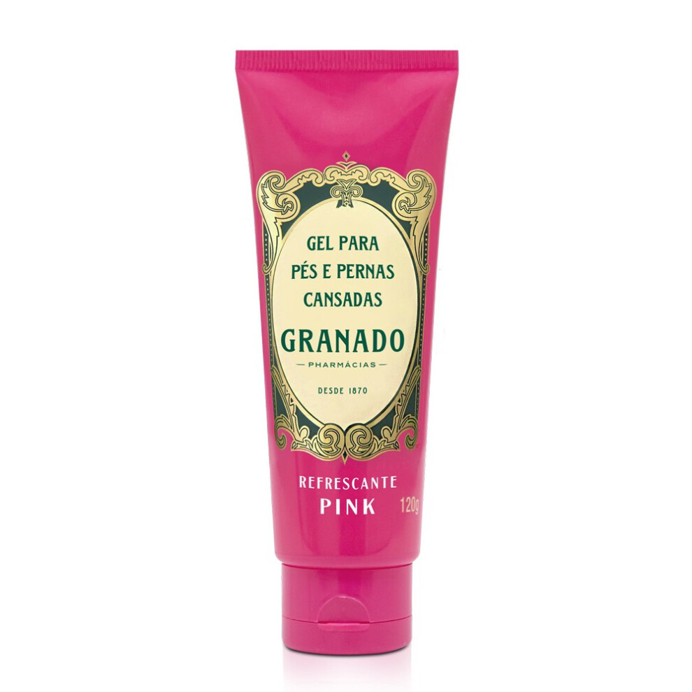 Granado - Linha Pink - Gel Para Pes E Pernas Cansadas 120 Gr - (Pink Collection - Gel For Tired Feet And Legs Net 4.23 Oz)