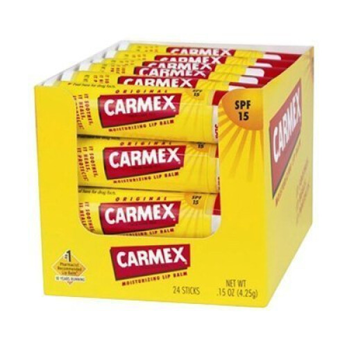 Carmex 0,15oz Carmex Lip Balm Συσκευασία των 24
