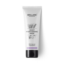 Brillare Tung Fuktighetsgivande Hårmask för Torrt, Frizzigt Hår, Balsam 125 g, Veteprotein & Avokado