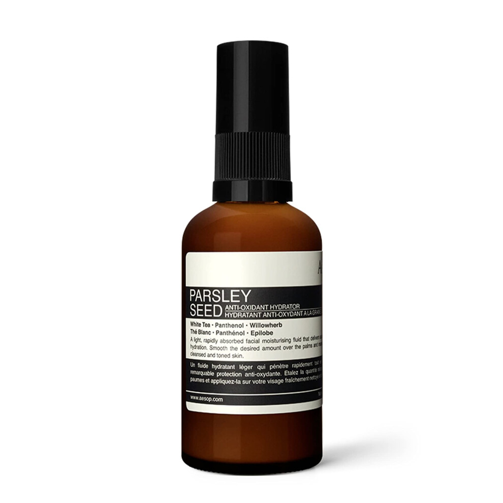 Aesop Parsley Seed Anti-Oxidant Hydrator| 60mL/2.1oz Face Hydrator|Anti Aging Moisturizer & Face Lotion for Dry Skin & All Skin Types|Paraben-Free  Cr
