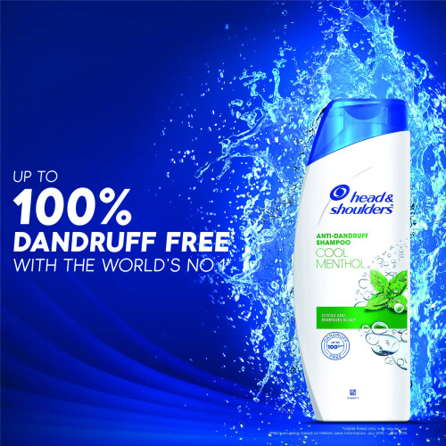 Head & Shoulders Anti Dandruff Cool Menthol Shampoo 340ml 2