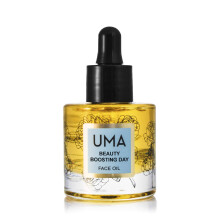 Uma Beauty Boosting Day Day Olej pomaga w nawilzaniu skry | Ayurwedyjski olej nawilzajacy do wrazliwy na normalne typy skry I 100% Organiczne w