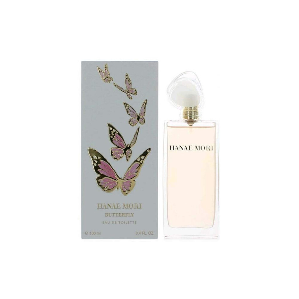 Hanae Mori Butterfly Eau De Toilette 3.4 Ounce