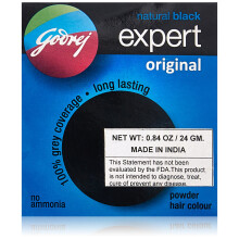 Godrej Natural Black Expert Pulver-Haarfarbe 24 Gramm