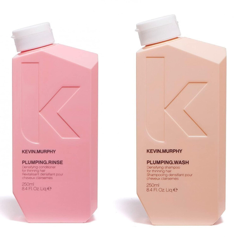 Kevin Murphy Plumping Wash And Rinse For Thinning Hair Duo Set 8.4 Oz.