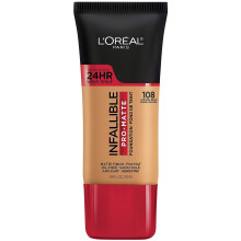 L'Oréal, Infallible, Pro-Matte Foundation, 108 Karamell Beige, 1 fl oz (30 ml)
