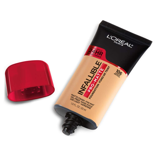 L’Oréal Paris L'Oréal, Infallible, Pro-Matte Foundation, 106 Sonnen Beige, 1 fl oz (30 ml) 1
