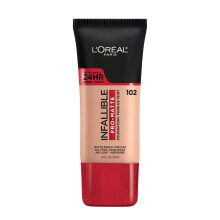 L'Oréal, Infallible, Pro-Matte Foundation, 102 Muschel Beige, 1 fl oz (30 ml)