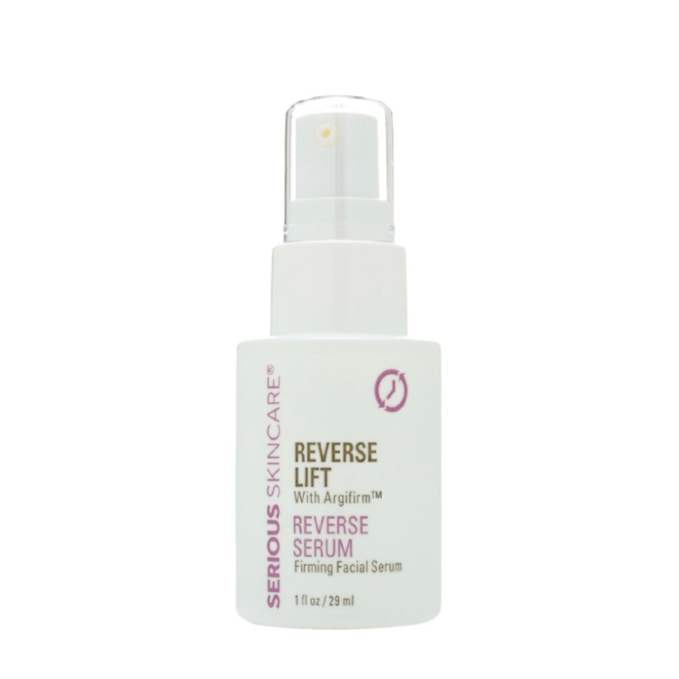 Alvorlig Hudpleje Serious Skincare Reverse Lift Firming Facial Serum 1 Oz. - Argifirm Lifting Complex - Temporarily Tighten - Lift - Firm - Sagging Facial Contours - Pe