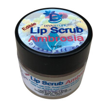 Diva Stuff Ultra Hydrating Lip Scrub fr weiche Lippen, sanftes Peeling, Feuchtigkeitscreme und Splung, Ambrosia mit Kokosnuss  oz (hergestellt in