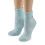 Κάλτσες Earth Therapeutics Thera-Soft με Αλόη/Βιταμίνη E, Baby Blue/Χιονονιφάδες: 2 ζευγάρια 4