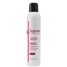 Linange Spa - Spray ricostruttivo d'emergenza al collagene (150 ml); Prodotto idratante e nutriente per la cura dei capelli; Lacca per capelli pe