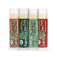 Lizard Lips USDA gecertificeerd biologisch - Pakket met 4 smaken