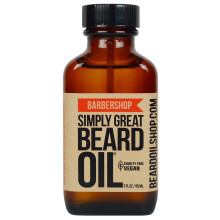 Simply Great Bartl  Duftendes Bartl von BARBERSHOP  Bartsplung 3 Unzen, einfacher Applikator  natrlich  vegane und tierversuchsfreie Pflege f