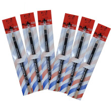 Black Ice Spray Barber Pencil (Tan) - 6 styks V?rkt?j kan bruges til at lave karakteristiske sk?goversk?g og ?jenbrynsbuer Farve: Tan blyant til