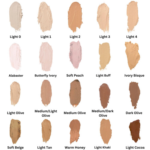 Mehron Makeup CreamBlend Complexion (kzepes oliva) 1