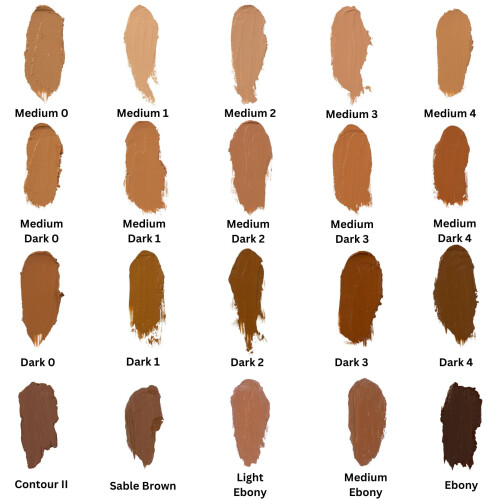 Mehron Makeup CreamBlend Complexion (kzepes oliva) 2