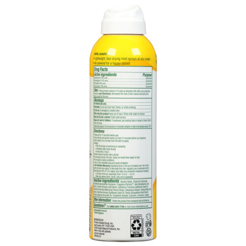 Alba Botanica Αντηλιακό Σπρέι για Πρόσωπο και Σώμα, SPF 50, Κάκτος Χαβάης, 5 fl. oz. 1