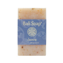Bali Soap - Jasmine Natural Soap - Barzeep voor mannen en vrouwen - Badlichaam en gezichtszeep - Veganistische handgemaakte exfoli?ende zeep - 3 Pack