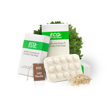 ECO Amenities Spa papierov krabicka jednotlivo balen 1,5 unce ovsen mas ne mydlo 180 kusov v balen od ECO Amenities